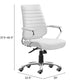 Enterprise Low Back Office Chair in White