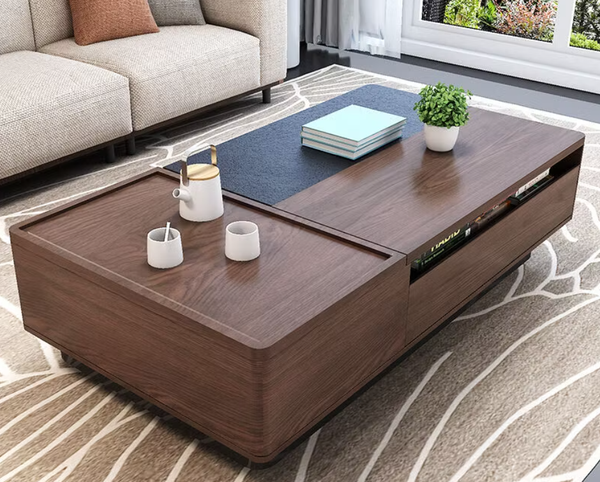 Corin Walnut Lift-Top Coffee Table – 51