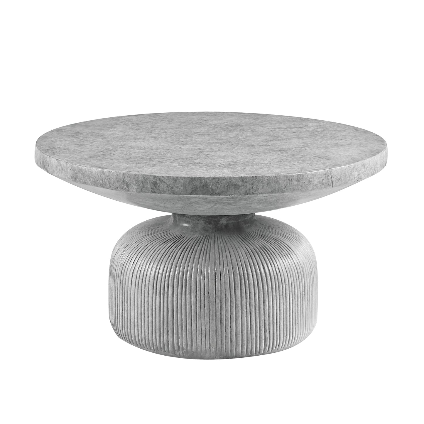 Laddie Gray Cement Coffee Table