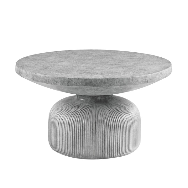 Laddie Gray Cement Coffee Table
