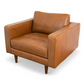 Catherine MCM Leather Lounge Chair