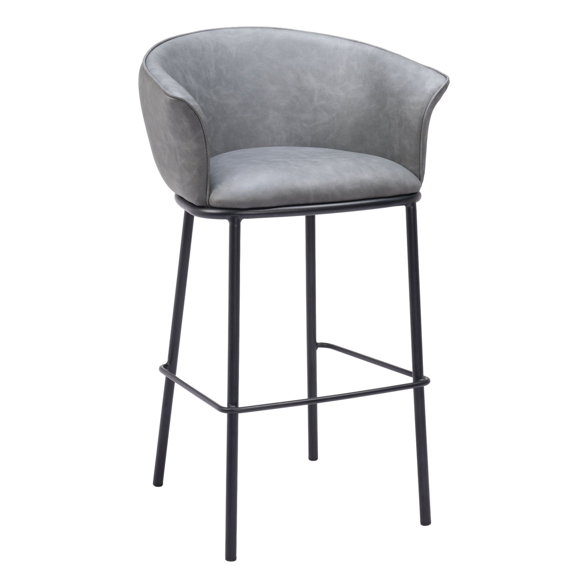 Garston Barstool in Gray