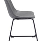 Smart Dining Chair (Set of 2) in Charcoal