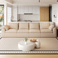 Pelham Cloud Modular Sectional in Khaki, 137.9" Straight