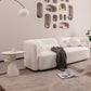 Edric Fiberglass Corner End Table
