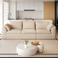 Pelham Cloud Modular Sectional in Khaki, 108.3" Straight