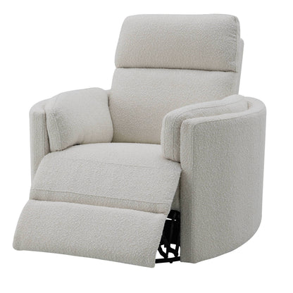 Sagen Beige Boucle Recliner – 40"W Recliner