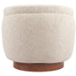 Vinta Beige Swivel Chair