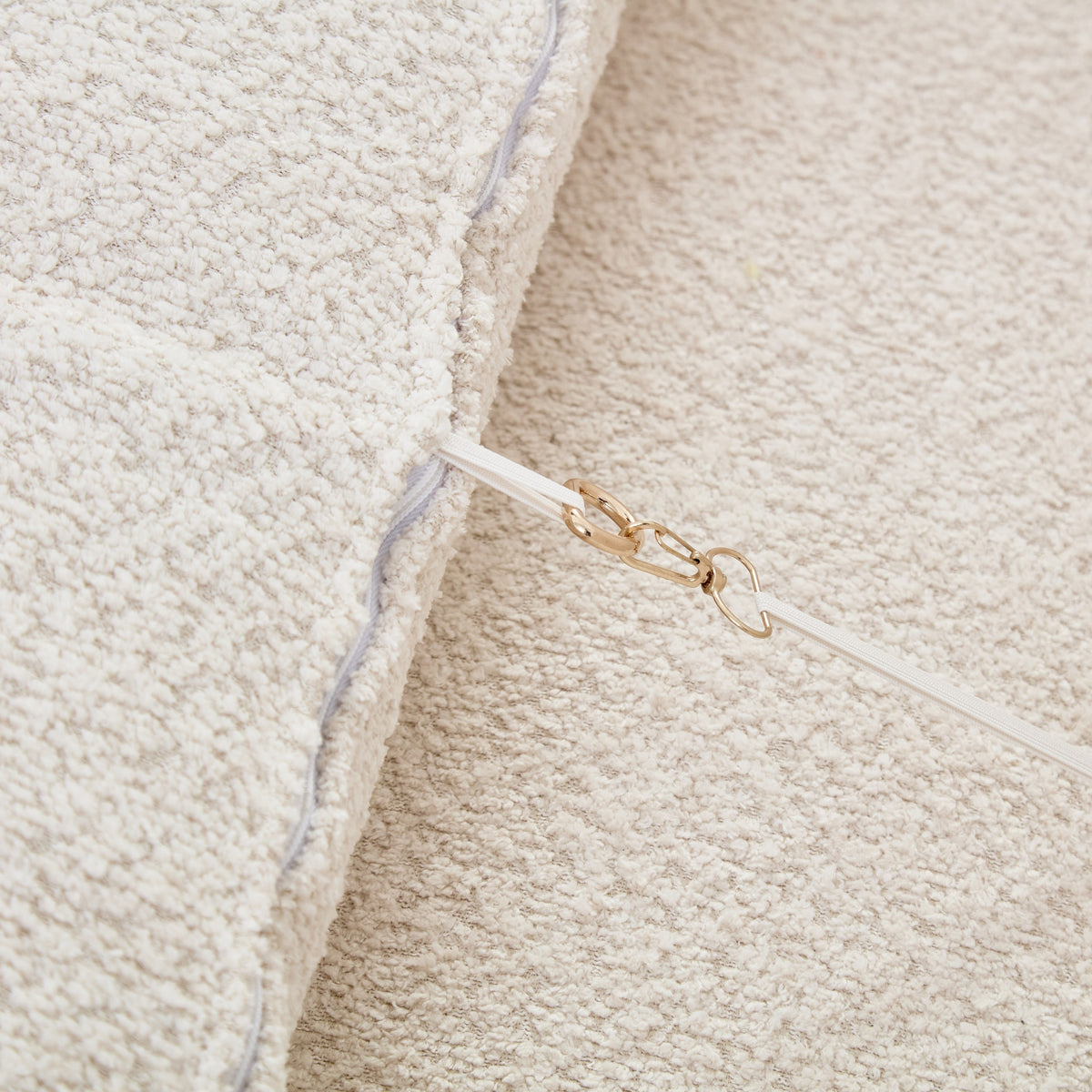 Odile Curved Boucle Sectional