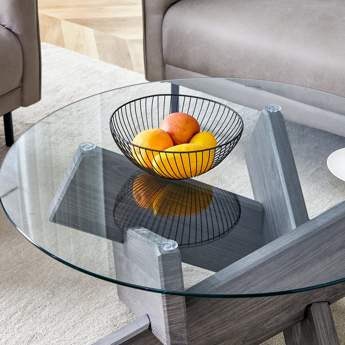 Zuri Glass Coffee Table