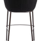 Essen Barstool in Black & Bronze