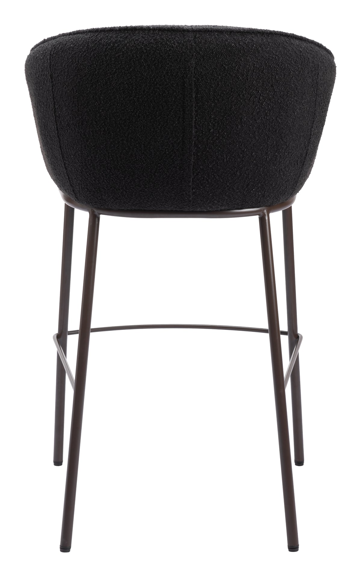 Essen Barstool in Black & Bronze
