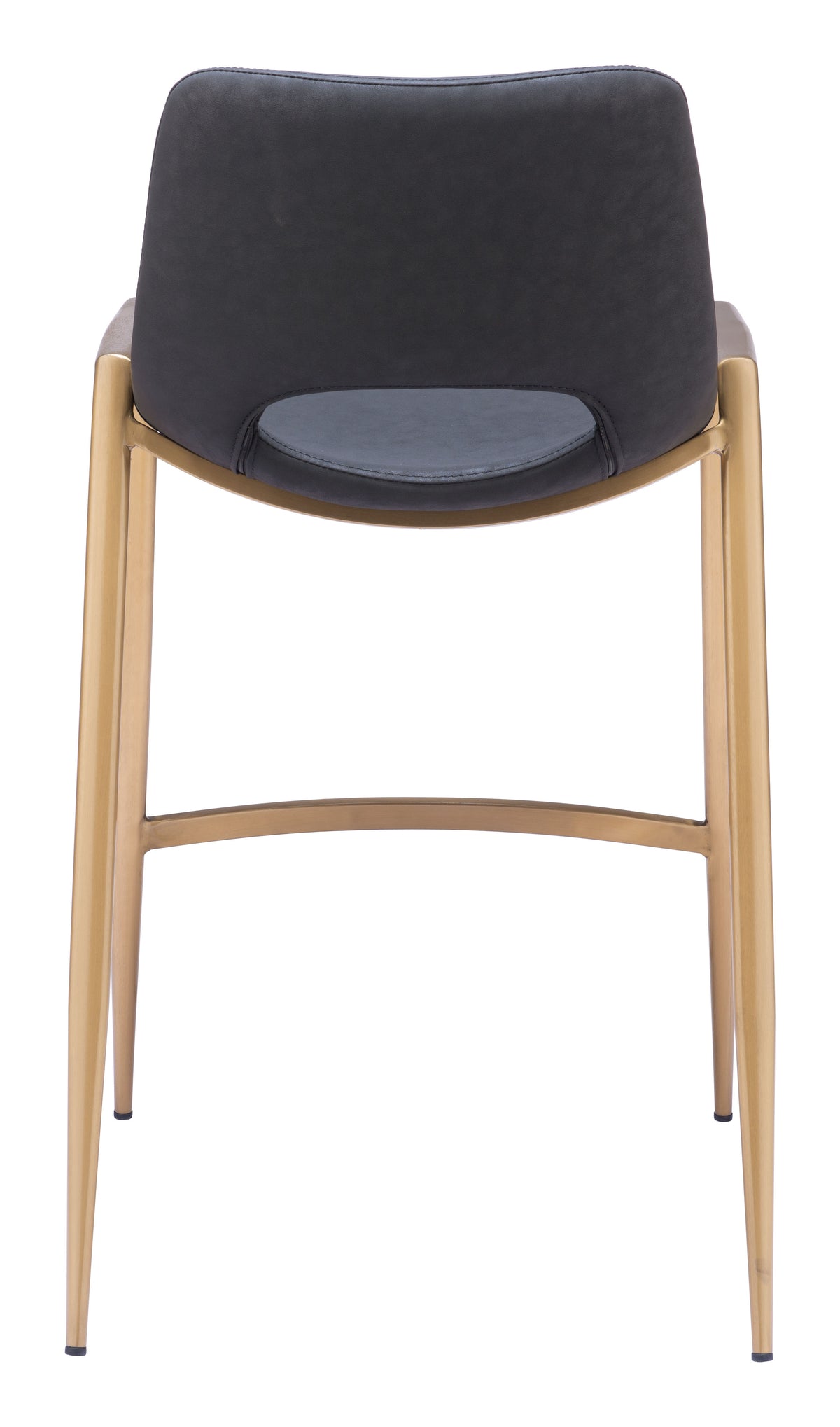 Desi Counter Stool (Set of 2) in Black & Gold