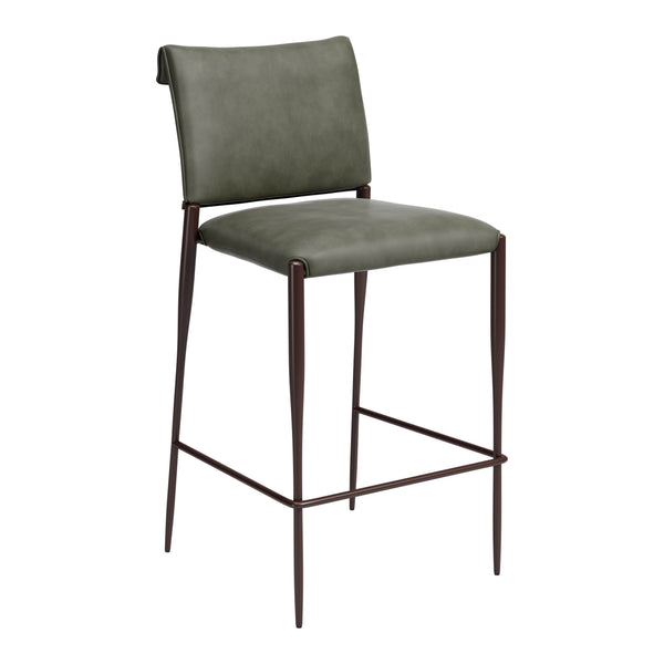 Freesia Barstool (Set of 2) in Olive Green