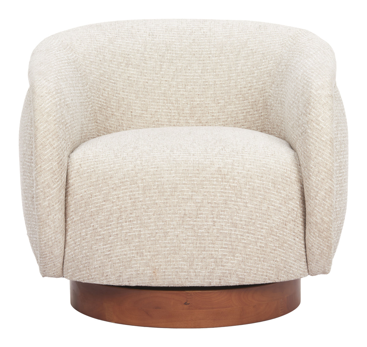 Vinta Beige Swivel Chair