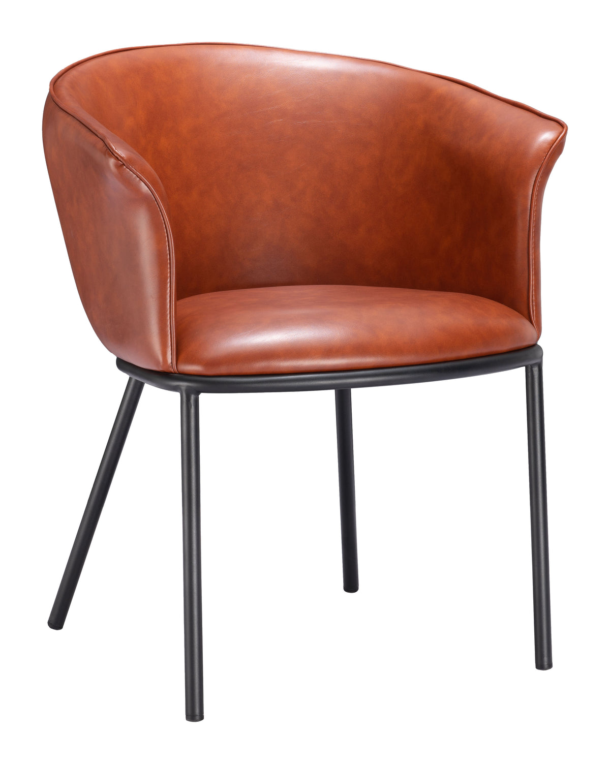 Garston Dining Chair in Brown