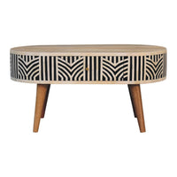 Edessa Oak Solid Wood Coffee Table – 31.5