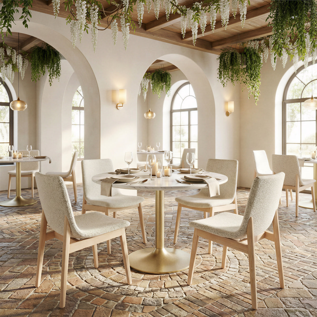 Raha Gray & Whitewashed Dining Chair (Set of 2)