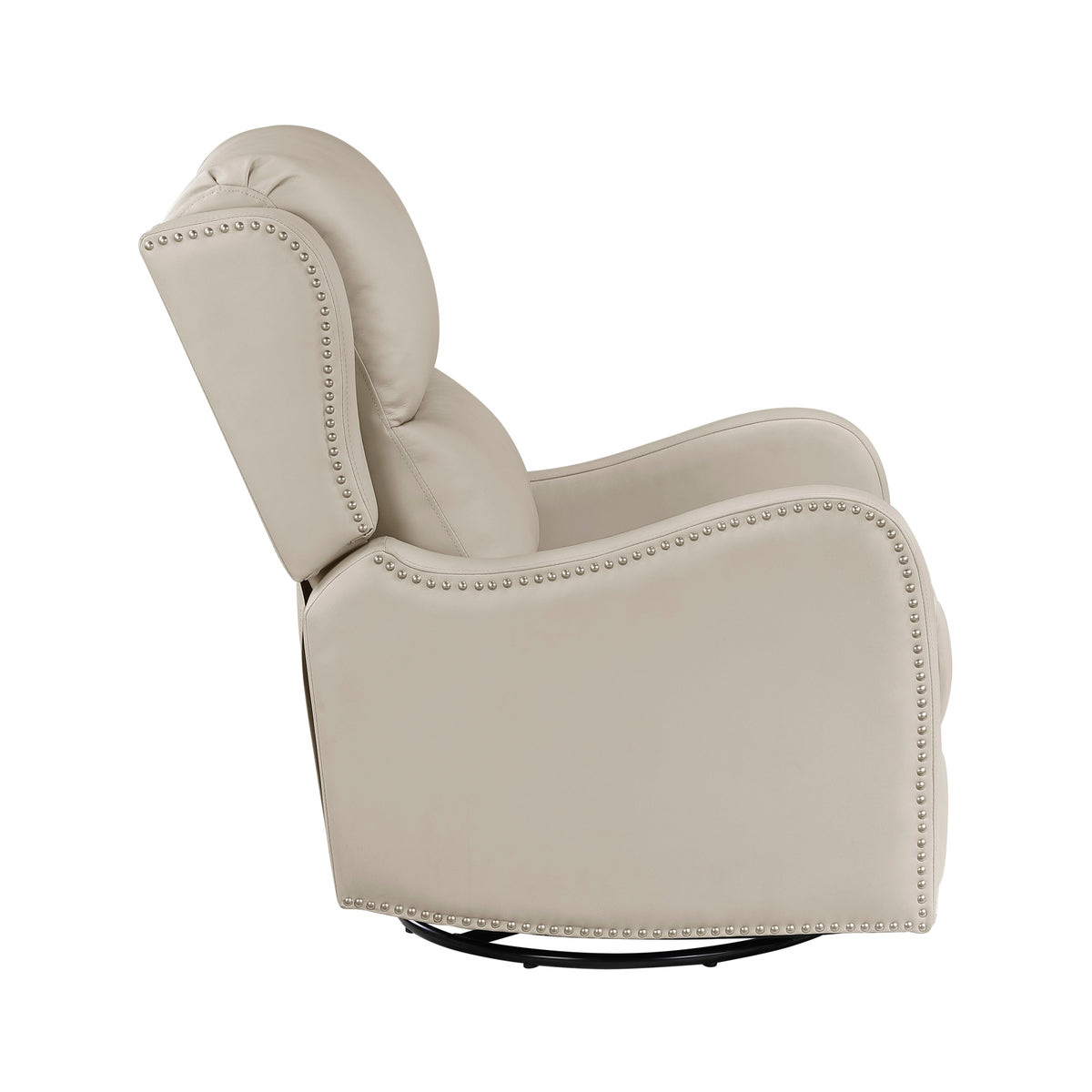 Alaric Leather Glider Recliner