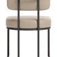 Velar Beige & Gray Dining Chair (Set of 2)