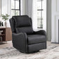 Alaric Leather Glider Recliner