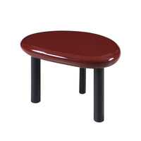 Eddie Red Metal End Table
