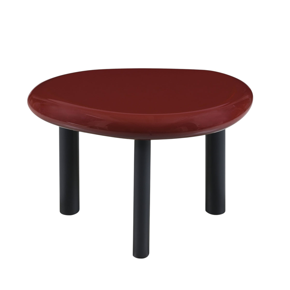 Eddie Red Metal End Table – view 5