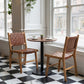 Feder Brown Dining Chair (Set of 2)