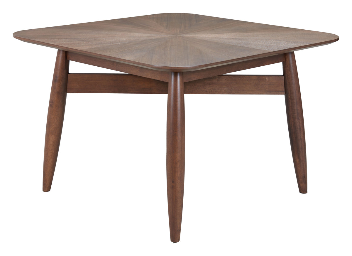 Silea Espresso Square Dining Table