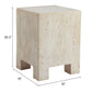 Kitara Beige Side Table