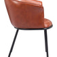 Garston Dining Chair in Brown
