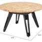 Burl Natural 2 in 1 Table