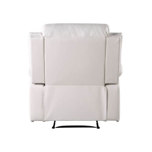Back view of Eilbra PU Leather Power Motion Recliner (2 Color Options) showcasing its modern design.
