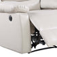 Eilbra PU Leather Power Motion Recliner (2 Color Options) with smooth mechanism and plush cushioning.