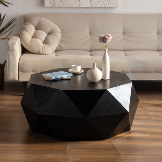 Elodie Black MDF Coffee Table – 38.2" Coffee Table – view 2
