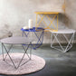 Epidia Gray Metal Accent Table – view 3