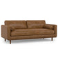 Morrison MCM Leather Sofa 89' (2 Colors)
