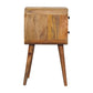 Everard Oak Solid Wood Nightstand – 11.8" Nightstand – view 6