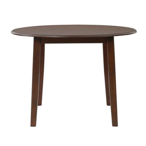 Extendable Round Folding Dining Table – Space-Saving Wood Table for 2–4 People