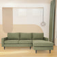 MCM Fabric Right-Facing Chaise Sofa Sectional 108" (2 Colors)