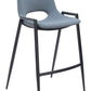Desi Counter Stool (Set of 2) in Azure Gray