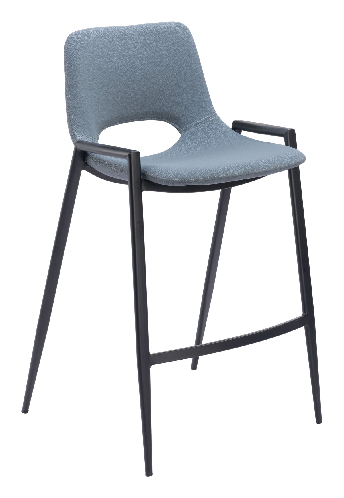 Desi Counter Stool (Set of 2) in Azure Gray