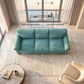 Augusta Sofa – Made in USA, Custom Fabric Options, 83" Classic Design - Hepburn HRP Emerald - Fabric (3)