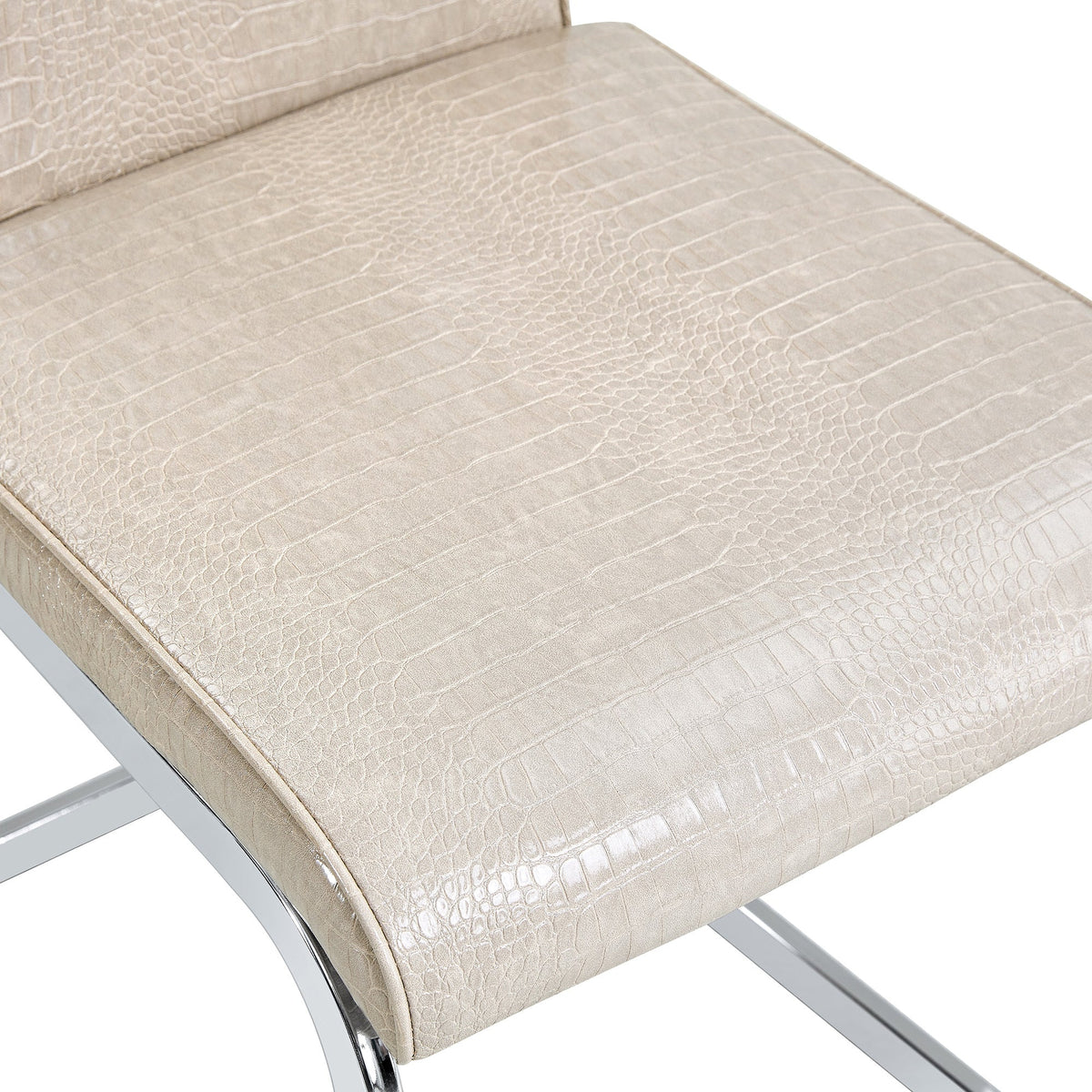 Kinsey Beige, Electroplated Legs, Set of 4