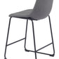 Smart Counter Stool (Set of 2) in Charcoal