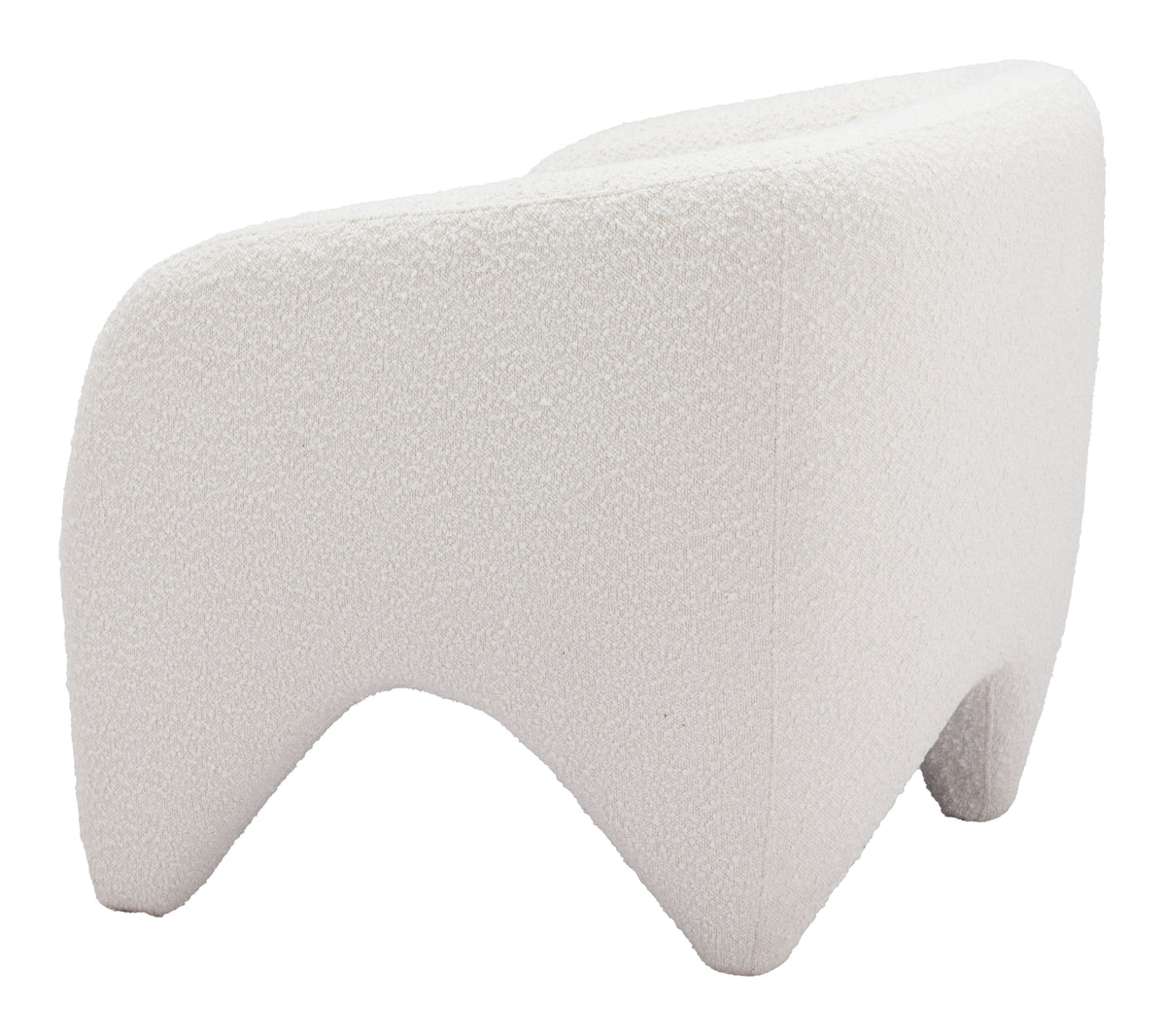 Lopta White Accent Chair