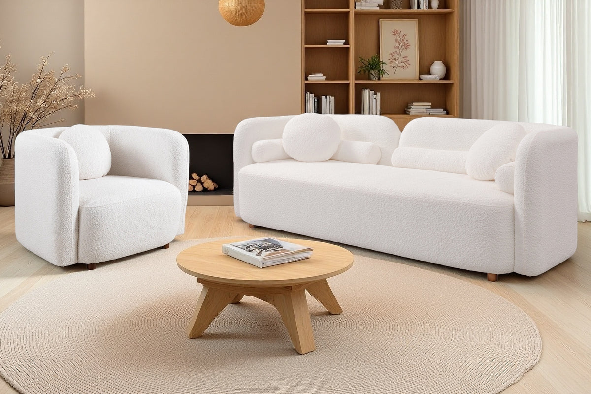 Gethin Boucle Sofa Set