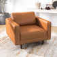 Catherine MCM Leather Lounge Chair