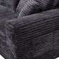 Bradwell Grey Left-Side Chaise