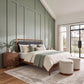 Netz Black & Walnut King Bed